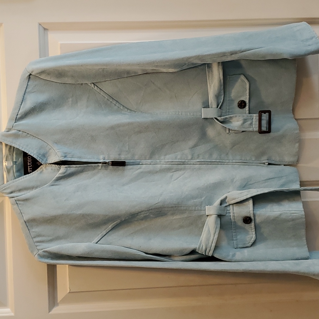 Soft, Light, Belted Jacket